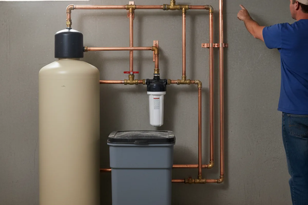Whole-house water treatment system installed in Hoopa